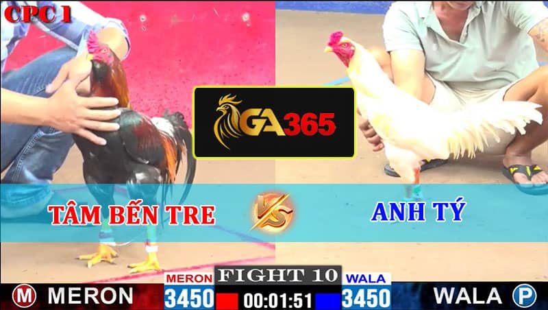 TRẬN 10 CPC1 11/2/2025 TÂM BẾN TRE VS ANH TÝ - GA365