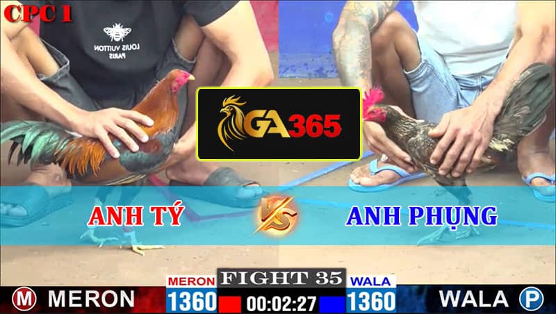 TRẬN 35 CPC1 10/2/2025 ANH TÝ VS ANH PHỤNG