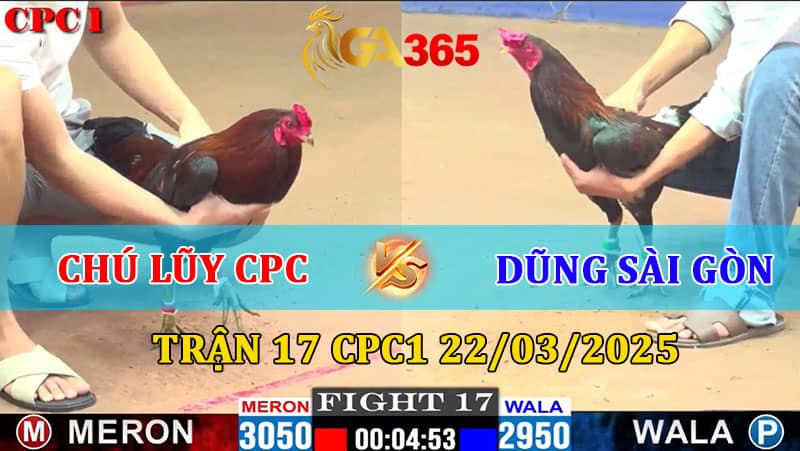 TRẬN 17 CPC1 22/3/2025 CHÚ LŨY CAMPUCHIA VS DŨNG SÀI GÒN