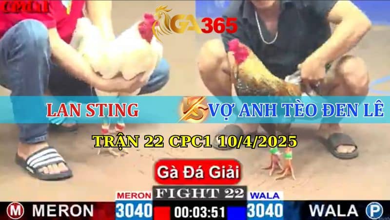 TRẬN 22 CPC1 10/4/2025