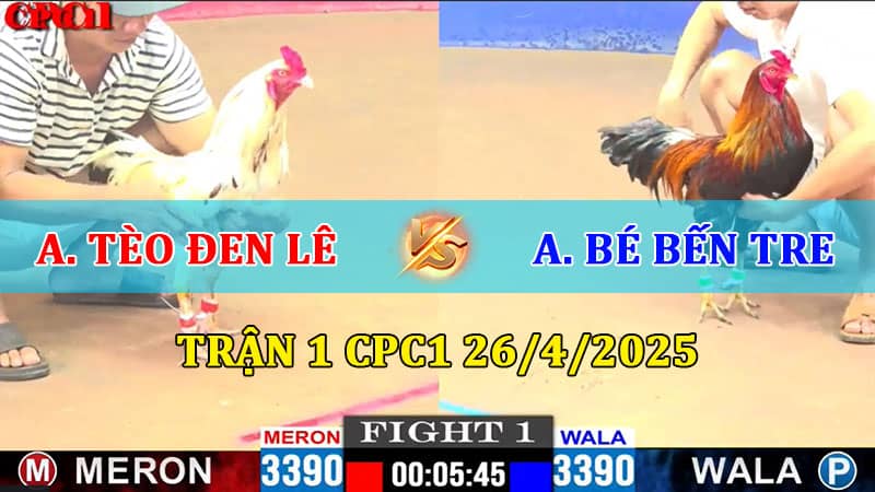 Trận 1 CPC1 26/4/2025
