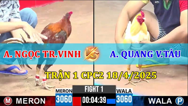 Trận 1 CPC3 21/4/2025 Ngọc Trà Vinh Vs Anh Quang Vũng Tàu