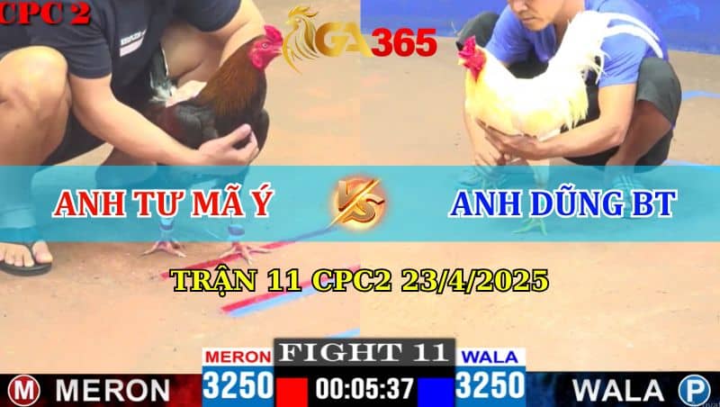 Trận 11 CPC2 23/4/2025