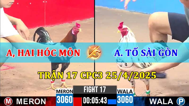 Trận 17 CPC3 25/4/2025