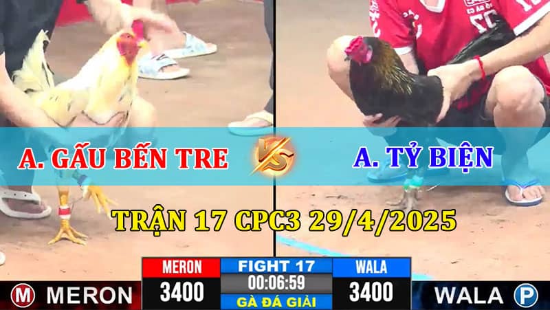 Trận 17 CPC3 29/4/2025