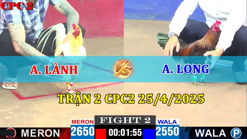 Trận 2 CPC2 25/4/2025