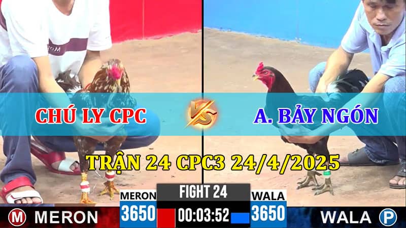 Trận 24 CPC3 24/4/2025