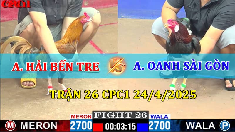 Trận 26 CPC1 24/4/2025