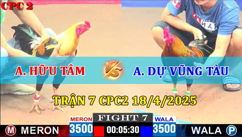 Trận 7 CPC2 18/4/2025