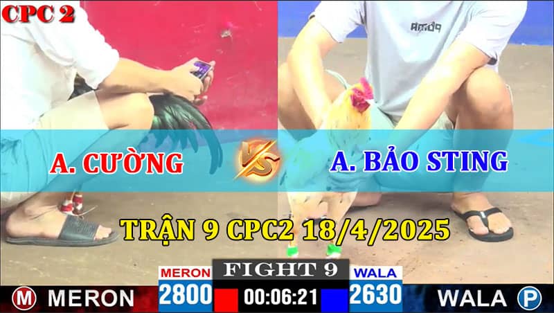 Trận 9 CPC2 18/4/2025