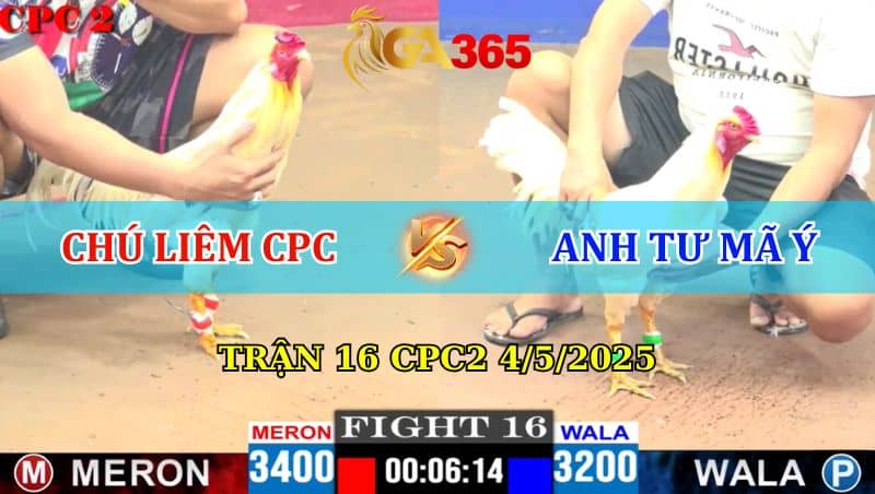 TRẬN 16 CPC2 4/5/2025
