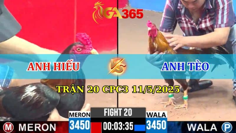 TRẬN 20 CPC3 11/5/2025