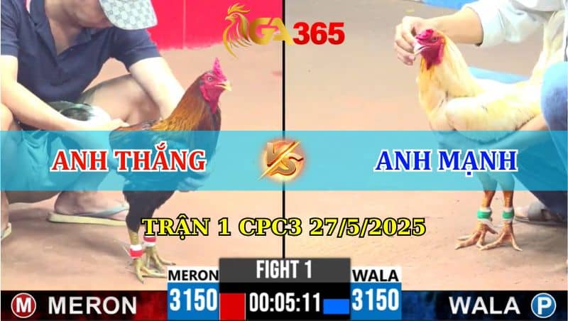 Trận 1 CPC3 27/05/2025