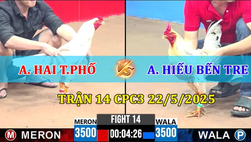 Trận 14 CPC3 22/5/2025