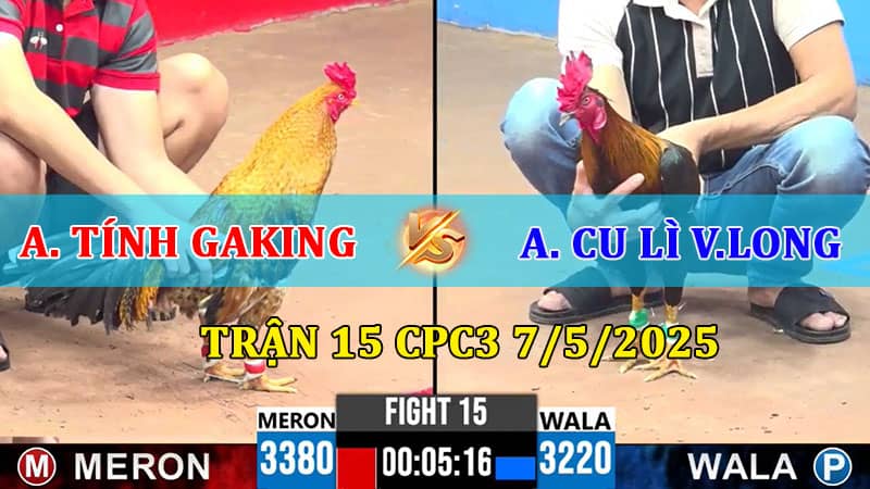 Trận 15 CPC3 7/5/2025