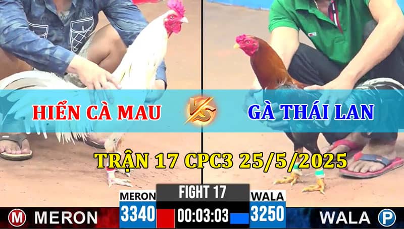 Trận 17 CPC3 25/5/2025