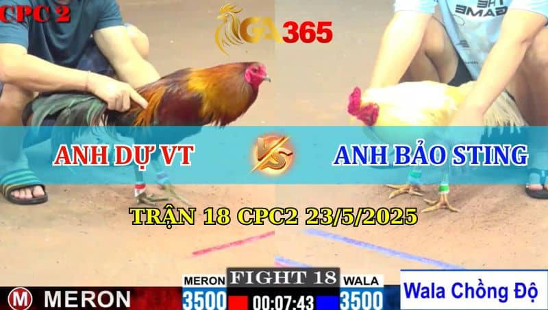 Trận 18 CPC2 23/5/2025