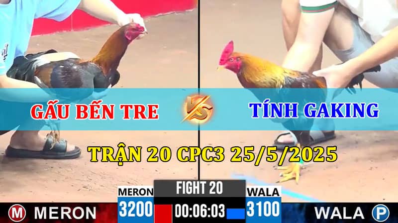 Trận 20 CPC3 25/5/2025