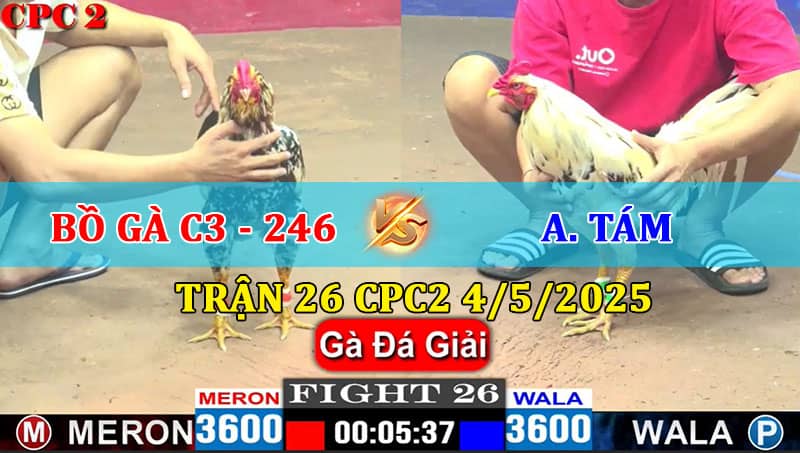 Trận 26 CPC2 4/5/2025