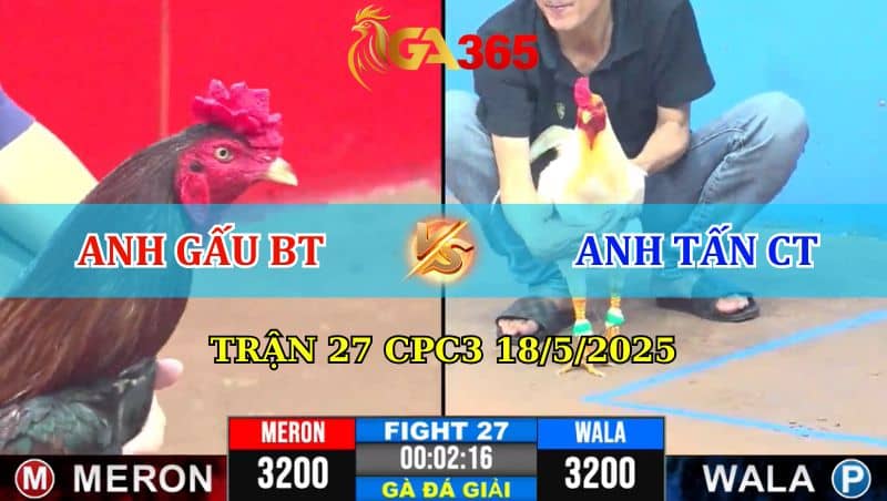 Trận 27 CPC3 18/5/2025