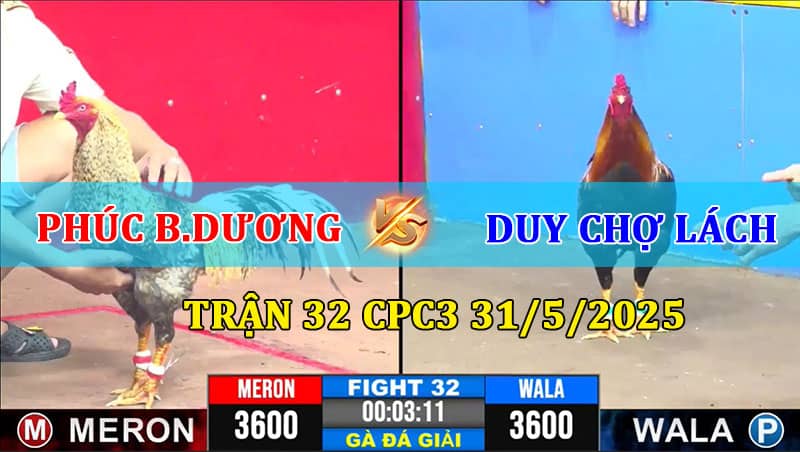 Trận 32 CPC3 31/5/2025