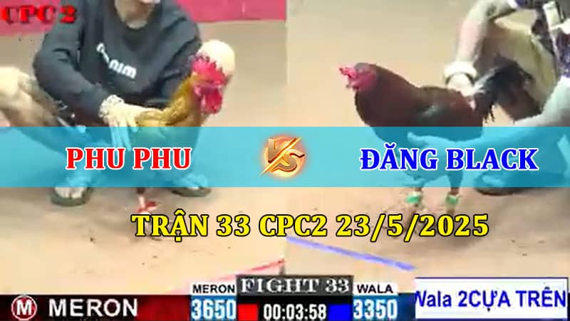 Trận 33 CPC2 23/5/2025