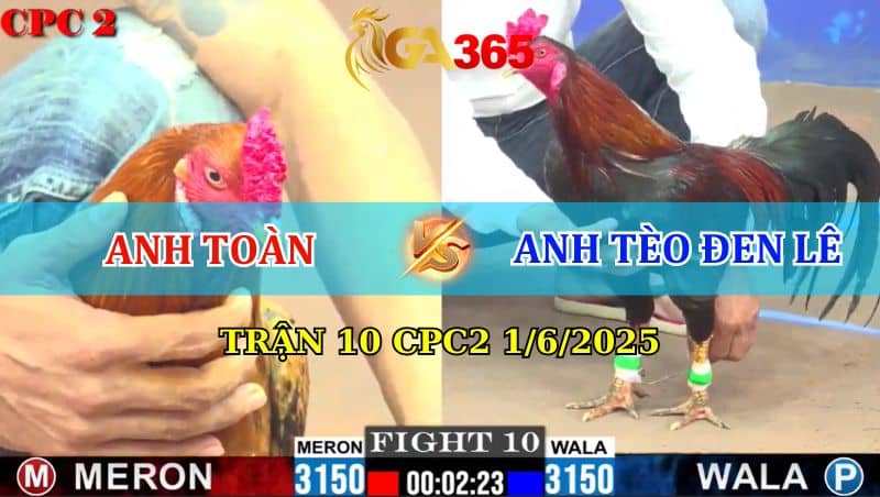 Trận 10 CPC2 1/6/2025