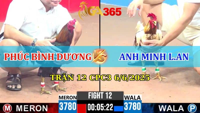 Trận 12 CPC3 Ngày 6/6/2025