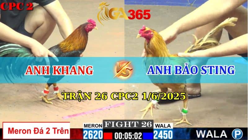 Trận 26 CPC2 1/6/2025